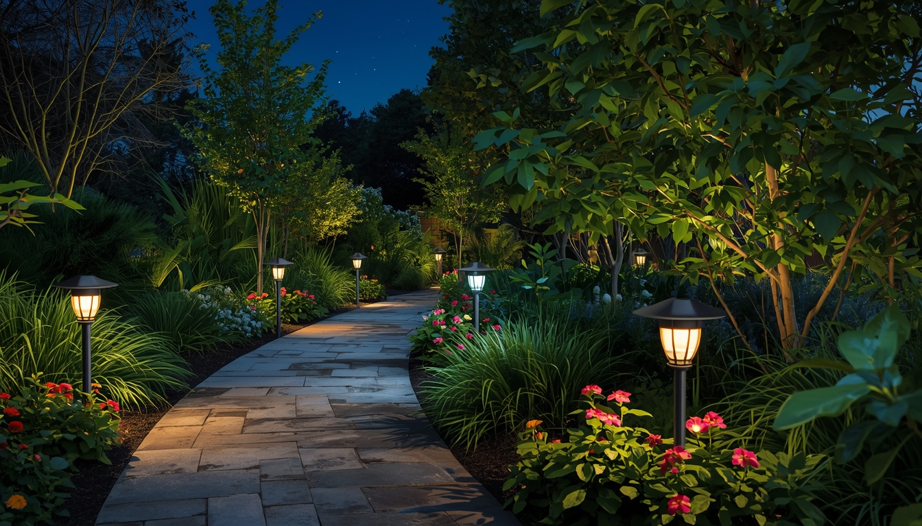 LED Garden Lighting System