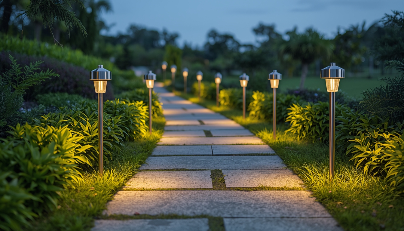 Solar Pathway Lighting System